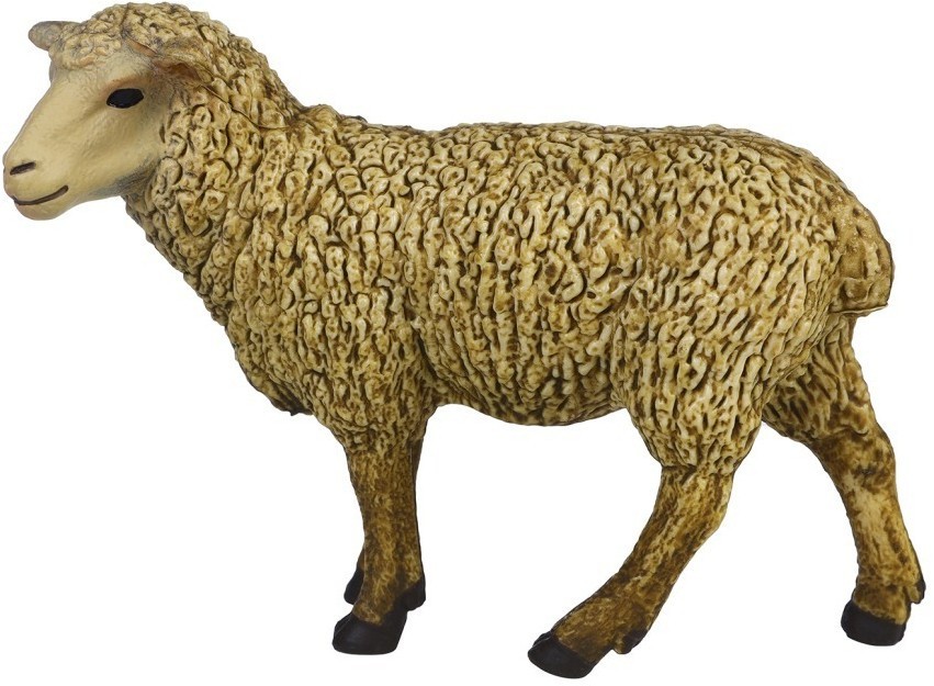 Фигурки животных серии "На ферме": кролик, свинья, утка, овца, фермер, ограждение (набор из 7 предметов) (MM215-329)