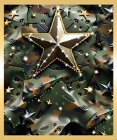 Картина ЗВЕЗДА НАДЕЖДЫ с кристаллами Swarovski (3164)