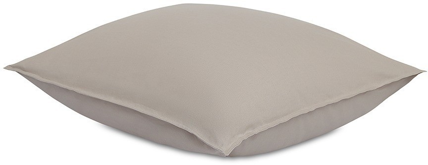 Набор наволочек изо льна и хлопка серо-бежевого цвета из коллекции essential, 70х70 см (77145)