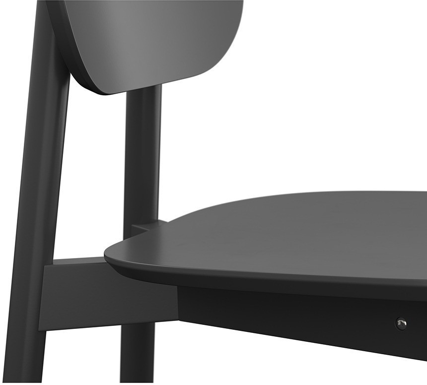 Стул saga, темно-серый (76412)