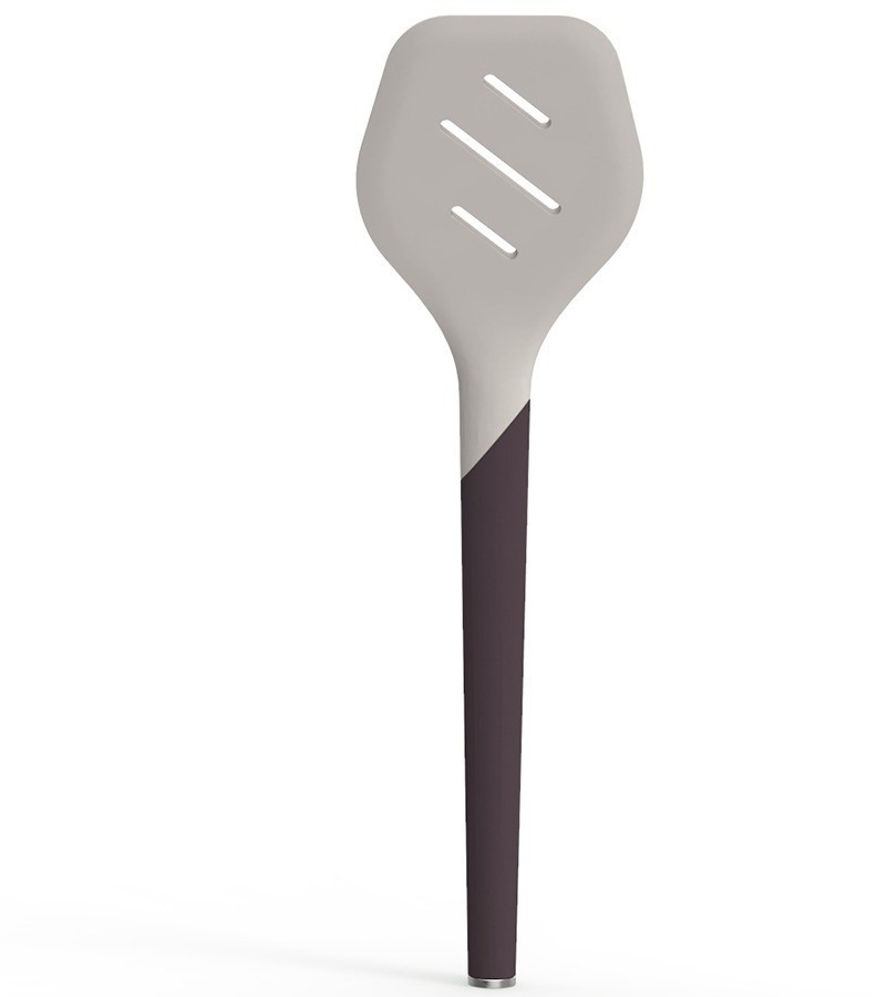 Лопатка с прорезями smartchef, 32 см, капучино-графит (76643)