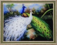 Картина Королевские птицы с кристаллами Swarovski (1621)