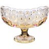 Конфетница "lefard gold glass" 15,5*9 см. высота=11 см. Lefard (195-169)
