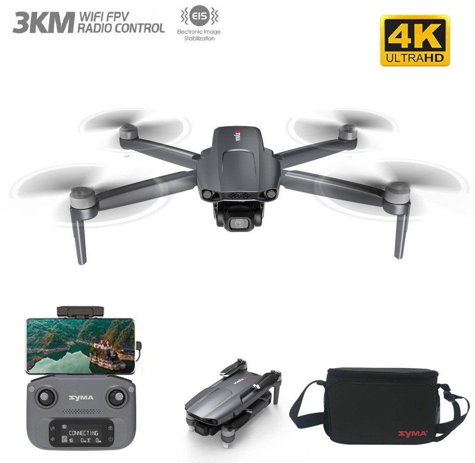 Радиоуправляемый квадрокоптер SYMA W4 FPV GPS 4K 5G 3KM (SYMA-W4)