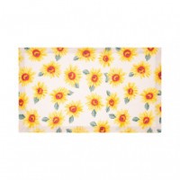 Набор полотенец в корзине из 2-х шт &quot;соле мио&quot;,40х60-1шт рогож,50х30см-1шт махра ,100% х\б SANTALINO (850-863-9)