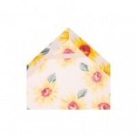 Набор полотенец в корзине из 2-х шт &quot;соле мио&quot;,40х60-1шт рогож,50х30см-1шт махра ,100% х\б SANTALINO (850-863-9)