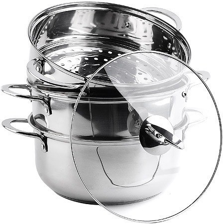 Мантоварка 3х-ярусная 32 см 7,6 л MAYER BOCH (31071)