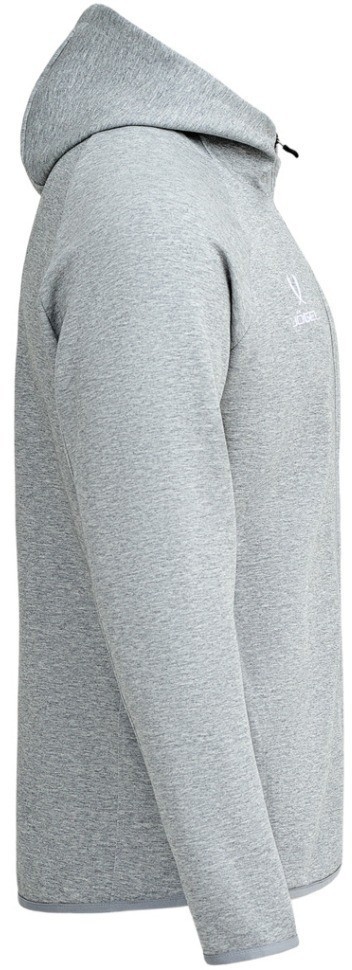 Худи на молнии JOGEL ESSENTIAL Athlete Hooded FZ Jacket, серый (2130826)