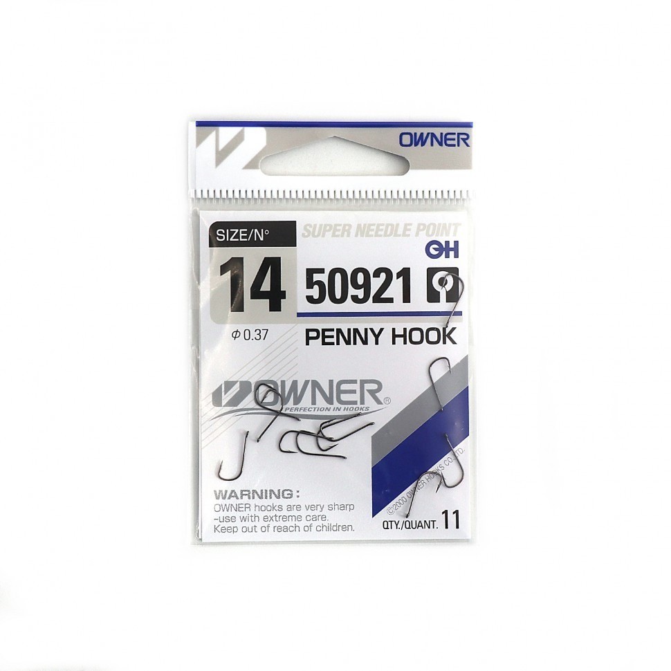 Крючок Owner Penny Hook BC №14 (11 шт) (83787)
