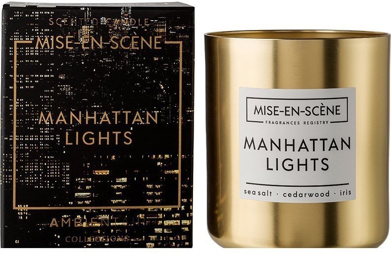 Свеча ароматическая mise en scene, manhattan lights, 50 ч (68218)