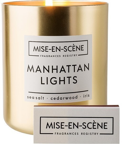 Свеча ароматическая mise en scene, manhattan lights, 50 ч (68218)