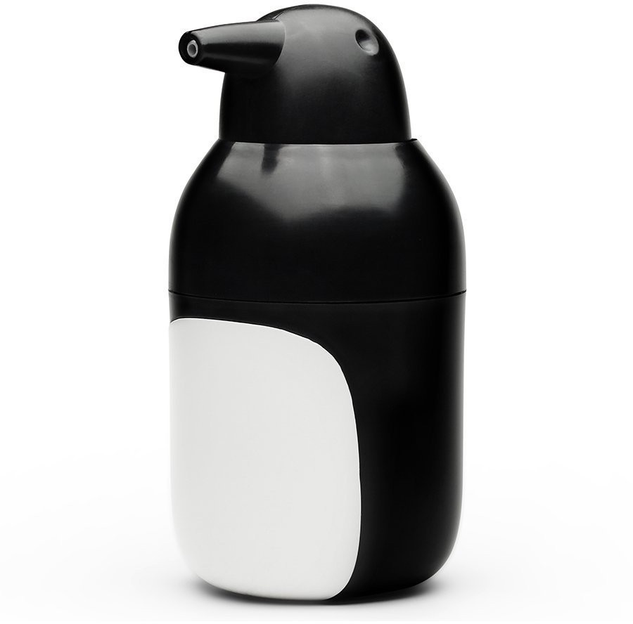 Диспенсер для мыла penguin, черно-белый (70494)