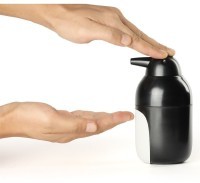 Диспенсер для мыла penguin, черно-белый (70494)