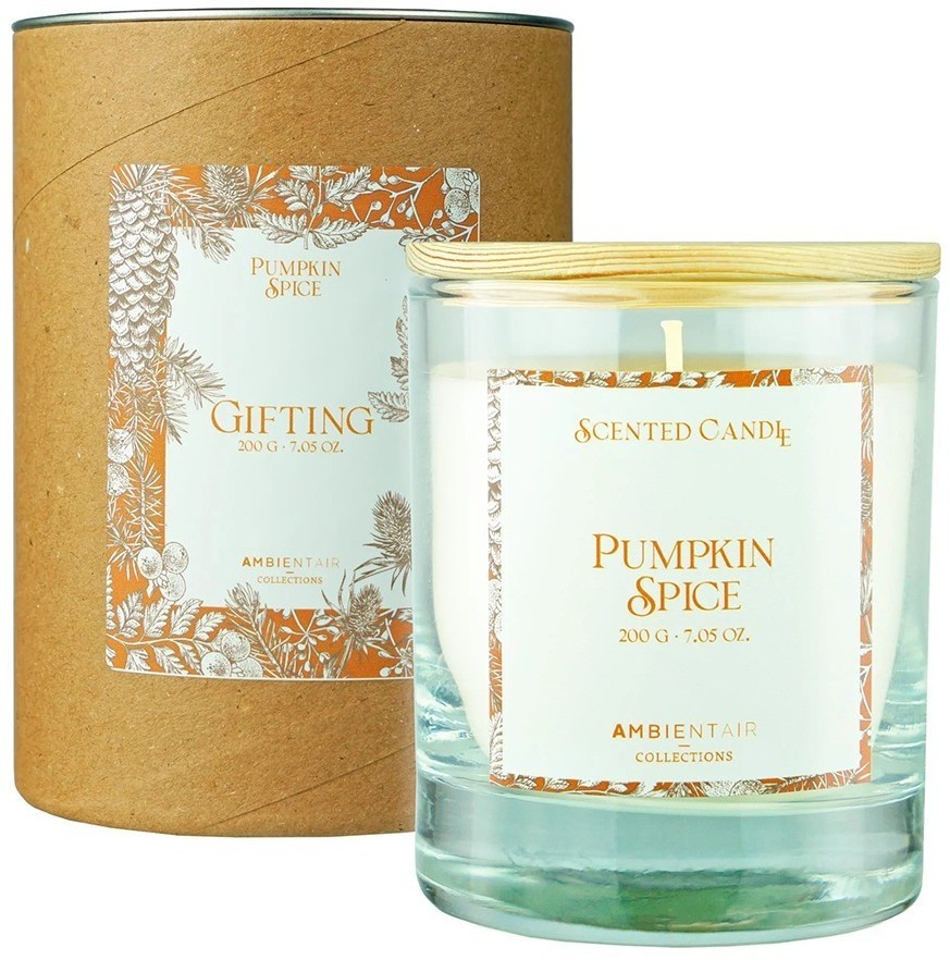 Свеча ароматическая gifting, pumpkin spice, 40 ч (78021)