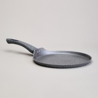 Сковорода блинная agness с антипригарным покрытием, 24х2см, индукционное дно (932-521)