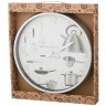 Часы настенные кварцевые "chef kitchen" 30*30*4 см.диаметр циферблата=27 см. Lefard (220-206)