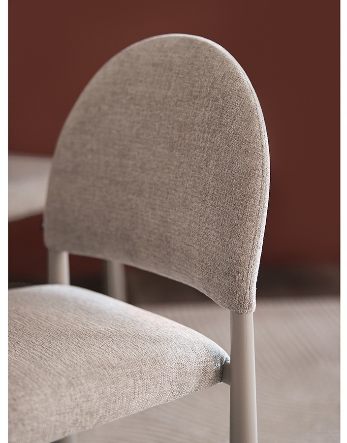 Стул freddi, рогожка, жемчужно-серый (78611)