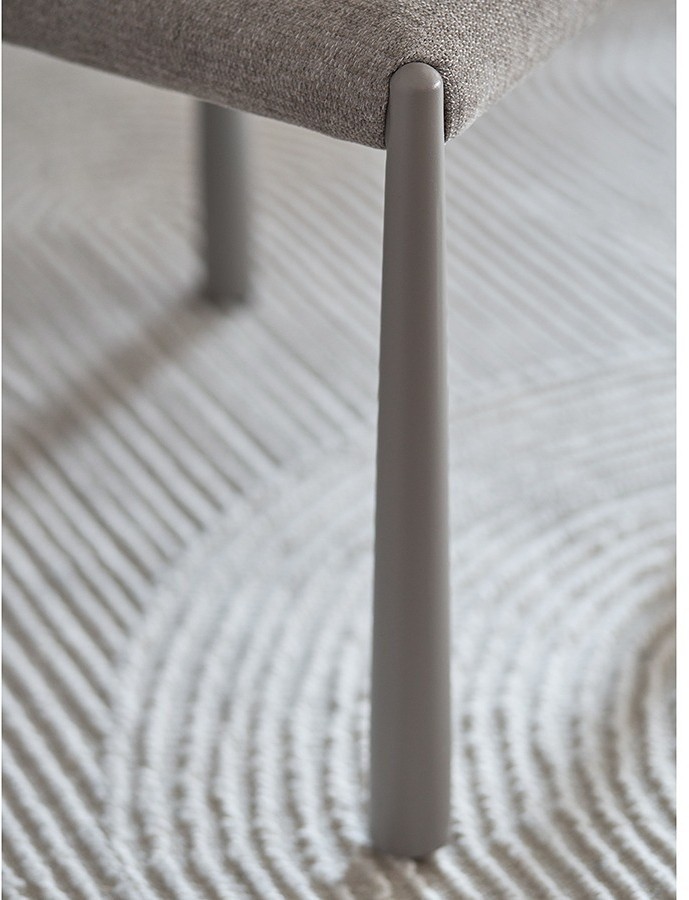 Стул freddi, рогожка, жемчужно-серый (78611)