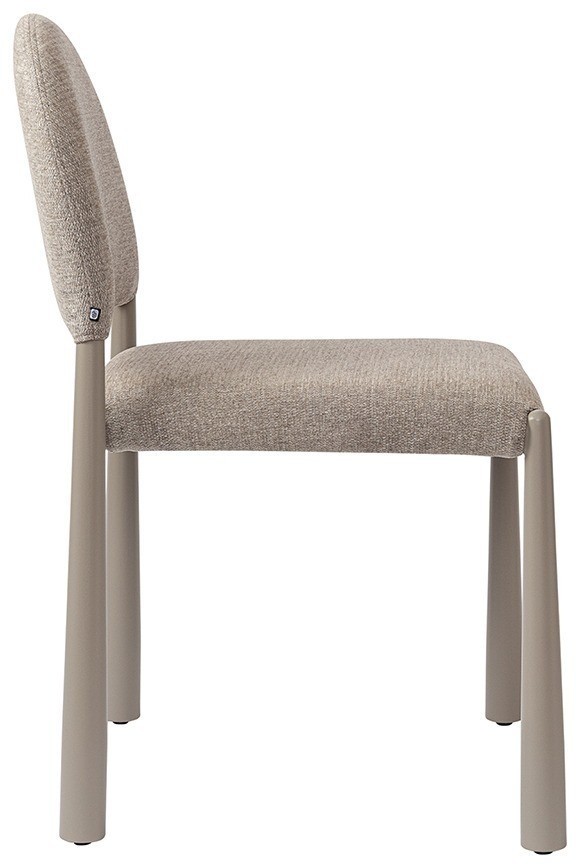 Стул freddi, рогожка, жемчужно-серый (78611)