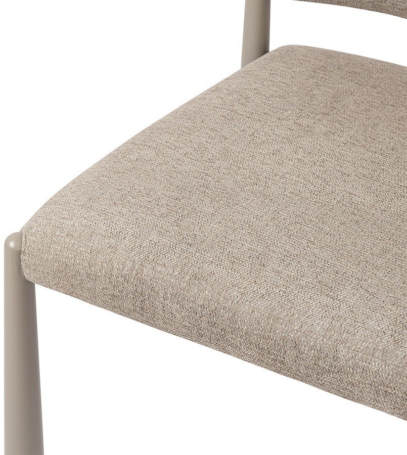 Стул freddi, рогожка, жемчужно-серый (78611)