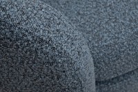 Кресло Napoli вращающееся, букле т.серое Orso Mare 76*76*76см (TT-00015135)