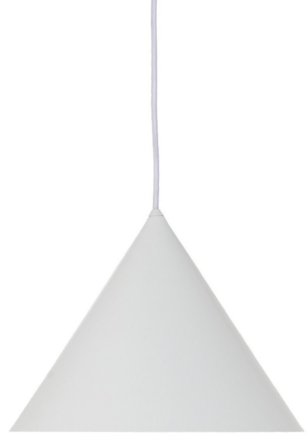 Лампа подвесная benjamin, 22хD30 см, белая матовая, белый шнур (67969)