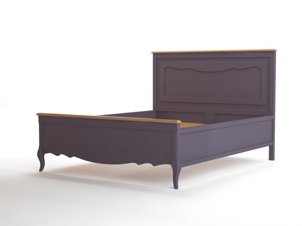 Дизайнерская кровать Leontina Lavanda 160x200 арт ST9341/16L-ET