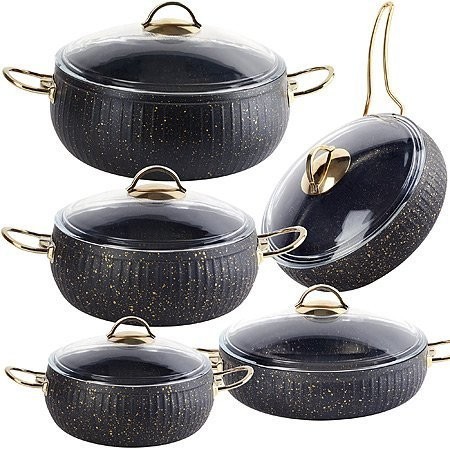 Набор посуды 10пр 3+3+4+4,5+7 лMB (40435)