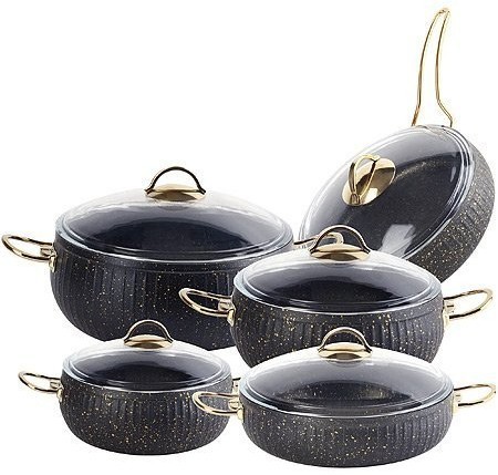 Набор посуды 10пр 3+3+4+4,5+7 лMB (40435)