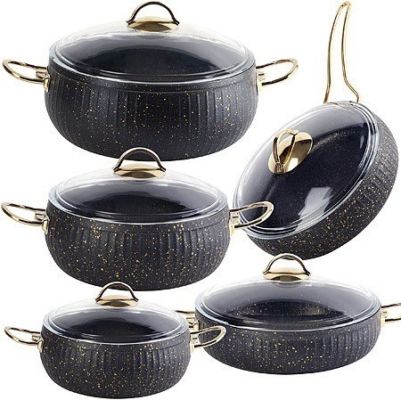 Набор посуды 10пр 3+3+4+4,5+7 лMB (40435)