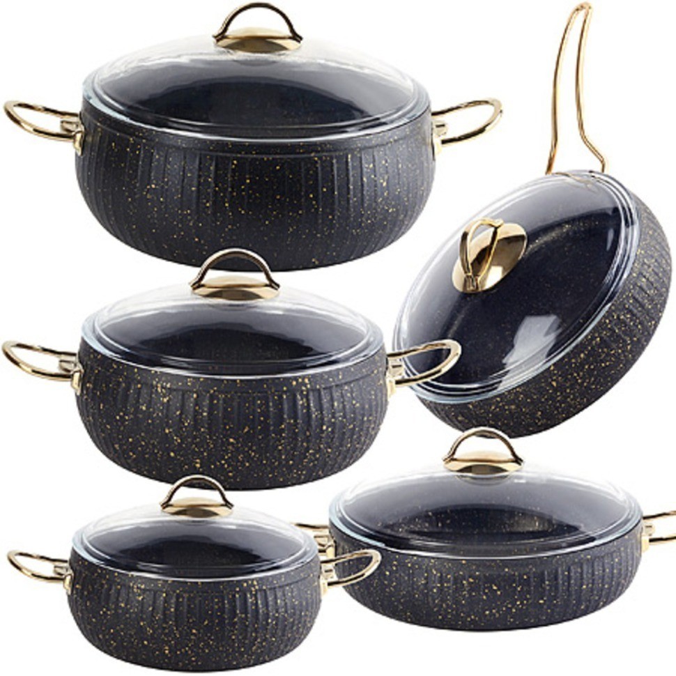 Набор посуды 10пр 3+3+4+4,5+7 лMB (40435)