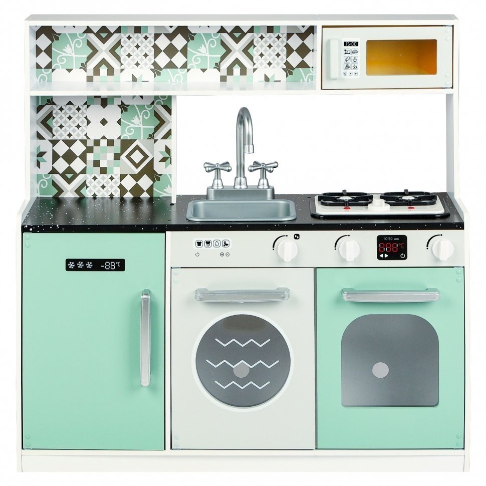 Детская деревянная игровая кухня "Хайди Стайл" (с электроплитой) (PK220-02)