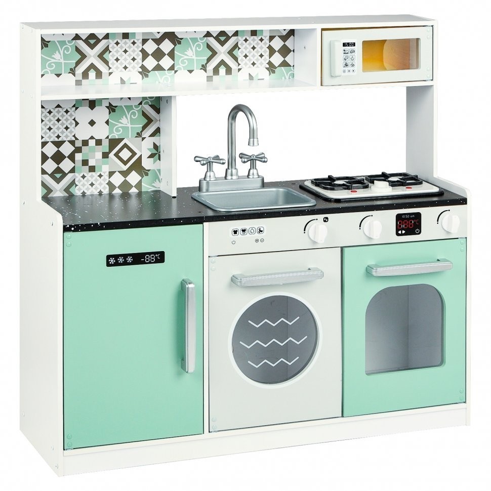 Детская деревянная игровая кухня "Хайди Стайл" (с электроплитой) (PK220-02)