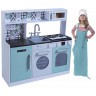 Детская деревянная игровая кухня "Хайди Стайл" (с электроплитой) (PK220-02)
