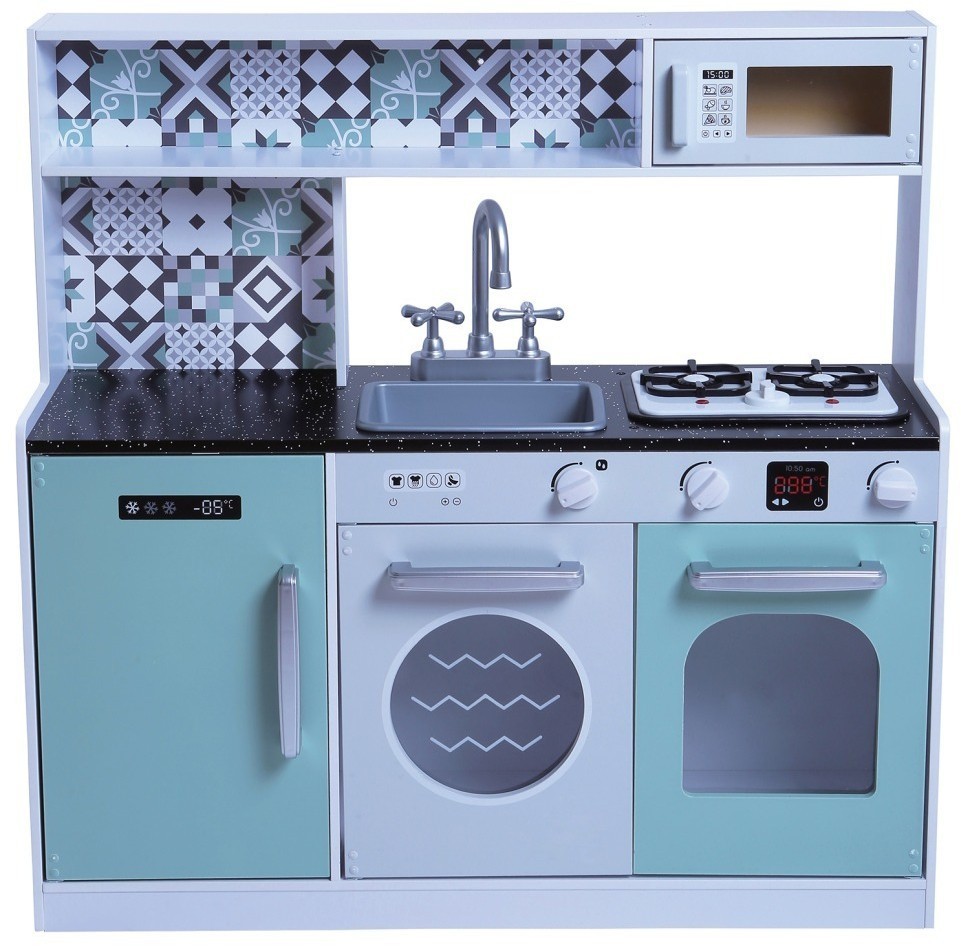 Детская деревянная игровая кухня "Хайди Стайл" (с электроплитой) (PK220-02)