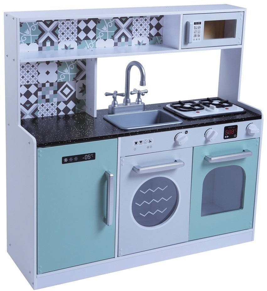 Детская деревянная игровая кухня "Хайди Стайл" (с электроплитой) (PK220-02)