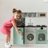 Детская деревянная игровая кухня "Хайди Стайл" (с электроплитой) (PK220-02)