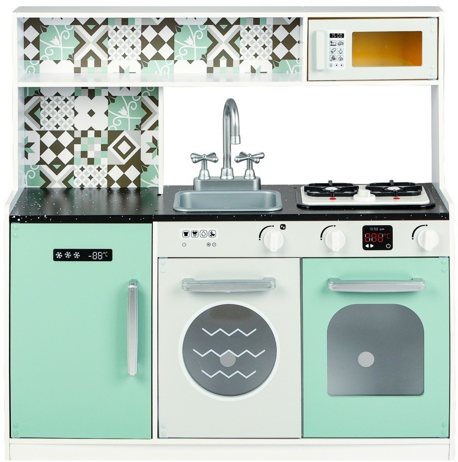 Детская деревянная игровая кухня "Хайди Стайл" (с электроплитой) (PK220-02)