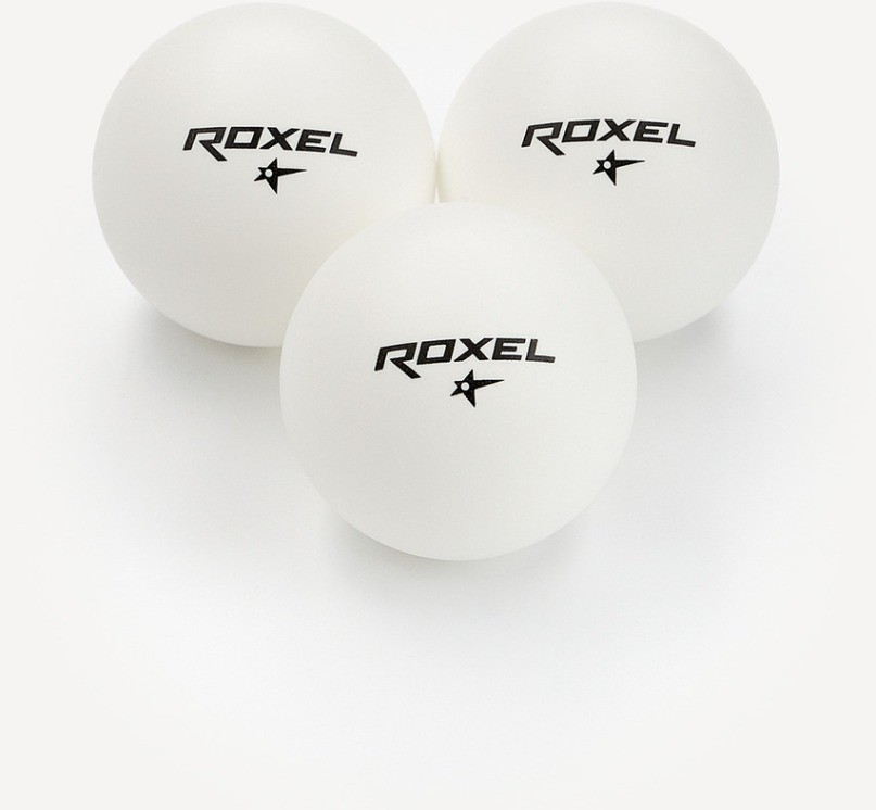 Набор для настольного тенниса Roxel Hobby Start, 2 ракетки, 3 мяча (610669)