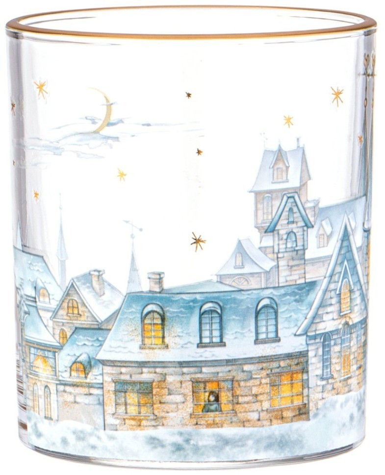 Набор стаканов из 4-х шт. "снежная королева" 320 мл Agness (887-447)