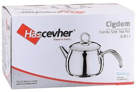 Чайник металлический Hascevher Турция (80472)