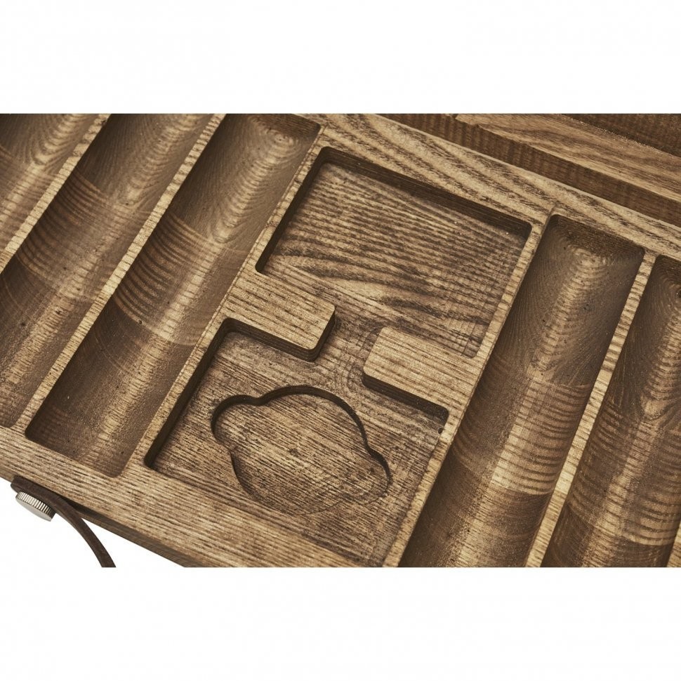 Кейс из ясеня на 300 фишек для покера (44839)