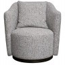 Кресло Verona вращающееся, шенилл серый Seppia-SER/бронза 70*77*80см (TT-00016268)