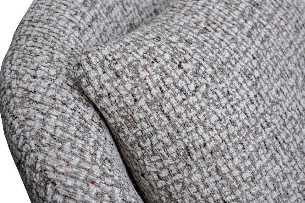 Кресло Verona вращающееся, шенилл серый Seppia-SER/бронза 70*77*80см (TT-00016268)