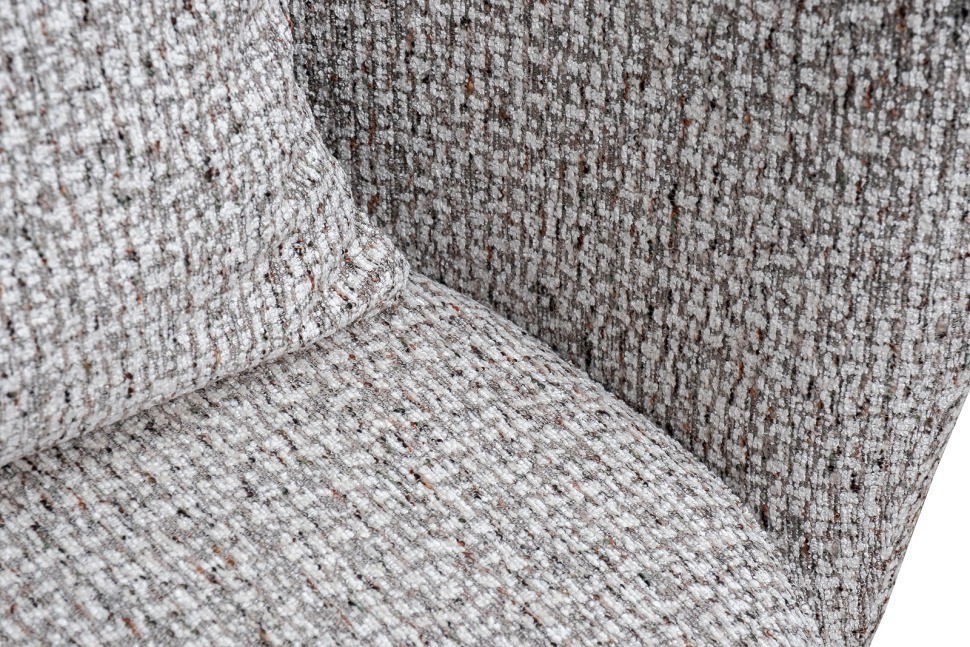 Кресло Verona вращающееся, шенилл серый Seppia-SER/бронза 70*77*80см (TT-00016268)