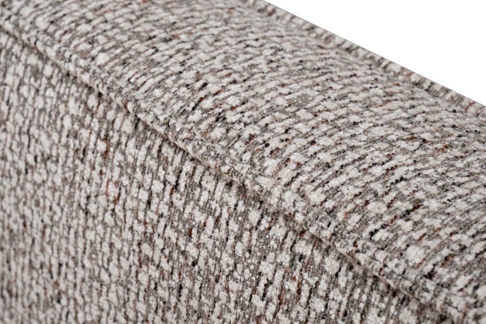 Кровать детская угловая Runa-80 с мех шенилл серая Seppia Ser 114*215*80см (TT-00016135)