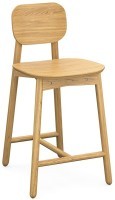 Стул полубарный saga, ясень (76418)