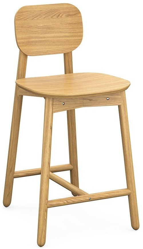 Стул полубарный saga, ясень (76418)