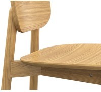 Стул полубарный saga, ясень (76418)