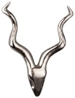 Голова антилопы 4076, металл, chrom, ROOMERS FURNITURE